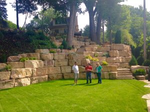 Retaining wall Natural